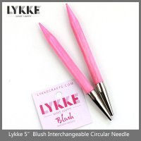 치아오구밤부 치아오구컴플리트 숏팁 lykke 블러셔 교체 가능한 뜨개질 바늘 팁 6 5393911