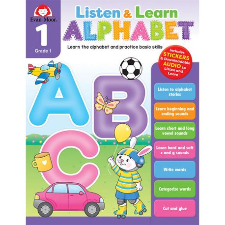 에반무어 Listen and Learn: Alphabet, Grade 1