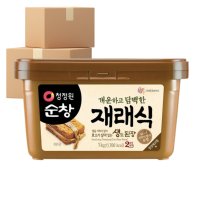 청정원 대상 청정원 순창 재래식 생된장 1kg x 4개