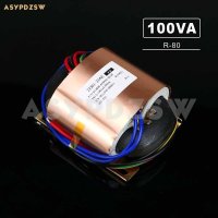 스마트 115V 230V R-80 R 형 변압기 구리 호일 실드 R-코어 100W 18V 맞춤형 수락 100VA