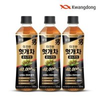 광동 [무료배송] 광동 더진한 헛개차 골드라벨 500ml x 12pet