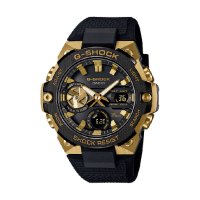 지샥 G-SHOCK 슬림한 디자인 G-STEEL 블루투스 터프솔라 캐주얼 시계 GST-B400GB-1A9DR