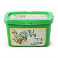 대용량 맛깔난양념쌈장 3kg 부뚜막