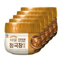 CJ제일제당 다담 청국장찌개 530g x 5개