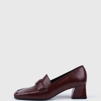 보그슈 SQUARE TOE LOAFER WINE