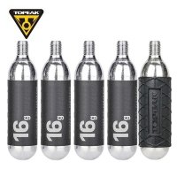 토픽 TOPEAK CO2 카트리지 나사산 16g 5개입