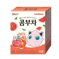 담터 포켓몬 콤부차 자몽 5g x 30개입