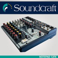 SOUNDCRAFT 사운드크래프트 NOTEPAD 12FX