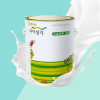 삼화페인트 아이생각 4L 친환경 수성페인트 365colors (내부프로) - 클라우드화이트