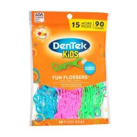 덴텍  어린이치실 90개입 DenTek Kids Fun Flossers 90ct