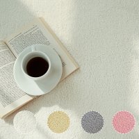 리빙몽드 [DIY]맞춤 제작 극세사 단모 러그 주문제작 카페트 4color