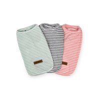 디스독왓캣 애견옷 슬림단가라 강아지 고양이 티셔츠 옷 5size 3colors