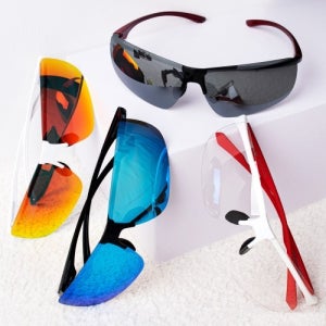 국산12G초경량 편광 변색 스포츠고글 등산 낚시 선글라스