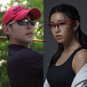 비츠로만 14G초경량 편광 변색 스포츠고글 자전거 골프 선글라스