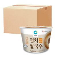 청정원 멸치 컵쌀국수 92g 12입 1박스