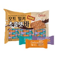 델리스 오트 밀키 초콜렛바 미니 600g