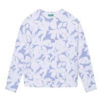 베네통 Overfit patterned sweatshirt 3SWHD103N71N