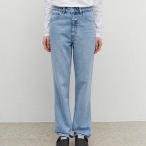 [마리떼 프랑소와 저버] W SLIM STRAIGHT DENIM PANTS light blue 1MG24CDP103LBL