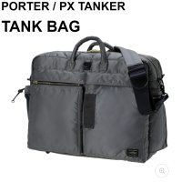 포터 익스체인지 탱커 PORTER PX TANKER TANK BAG 실버그레이 376-19724