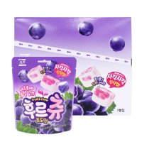 서주 후르츄 포도맛 젤리 BOX 40gx7개