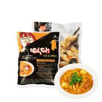 떡대 로제떡볶이 740g 잡채만두어묵 700g