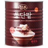 참존 통단팥 3kg 원터치캔 빙수팥