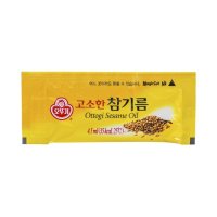 오뚜기 고소한 참기름 일회용 4.5ml X 100개