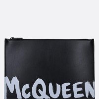 알렉산더맥퀸 N26 알렉산더 맥퀸 남성 클러치백 McQueen Graffiti smooth leather clutch