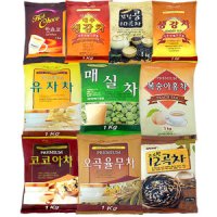 대호 오곡 율무차 1kg/ 코코아 레몬홍차 복숭아홍차