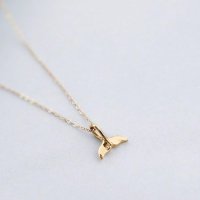 [골드팡]14k/18k 행운고래꼬리 펜던트  14k(당일발송)