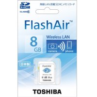 TOSHIBA FlashAir SD 카드 8GB SD-WB008G  1MB