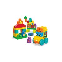 메가블록 MEGA BLOKS 1세부터 메가블록 123 버스 1세 45피스 FBM80