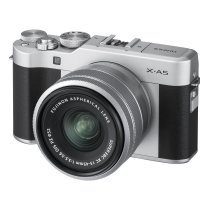 FUJIFILM 미러리스 SLR 카메라 X-A5 렌즈 키트 실버 X-A5LK-S