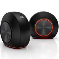 JBL PEBBLES Bus Powered Speaker USB DAC 내장 PC 스피커  블랙  블랙