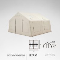 에어텐트 장박 글램핑 돔쉘터 패밀리텐트 Naturehike air 13.2 camp inflatable tent L  360x360x220cm