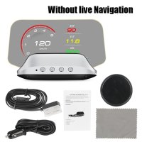 헤드업디스플레이어 자동차 미러링 무선안드로이드오토 헤드업디스플레이 HUD c3 obd2 hud car head up display gps navigation digital on