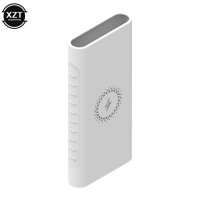 솔리드 컬러 실리콘 보호 케이스 커버 Xiaomi 보조베터리 10000mAh PLM11ZM WPB45ZM PB100DZM  04 E