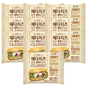 동원 소와나무 체다치즈 클래식 204g x 10개 (총 120매)