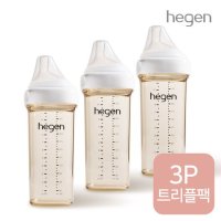 [헤겐] 헤겐 애착젖병 PPSU 330ml 트리플팩(3P)(꼭지 포함)