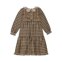 [에밀엣이다] Gingham Dress | Beige (AAA1237373)