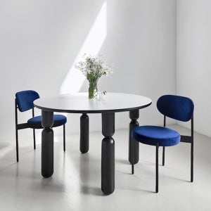 더블버블 원형 식탁 테이블 (1200HPL)