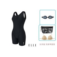 동인인터내셔날 엘르 엘르수영복 여성실내반신수영복 수경 EVALILH01G05BLK