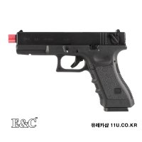 메탈 글록 GLOCK 18 18C GAS GUN 연사 오토 가스건 비비탄 장난감 사격 권총 ENC