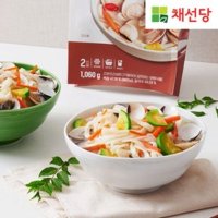 채선당 국물 맛이 일품인 신선 백합 칼국수 2인분