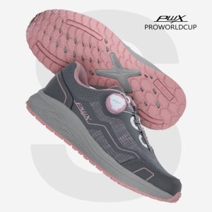 프로월드컵 노바소닉 다이얼 런닝화ㅣ그레이 P123-A207-1-GR