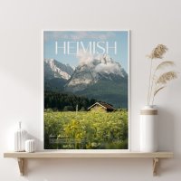 니은기억 사진포스터 액자 - Heimish - Heimish 포스터만 캔버스지 - A1