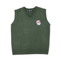 Malbon 말본골프복 니트베스트 조끼 로고자수 심플 WDS Knit Vest