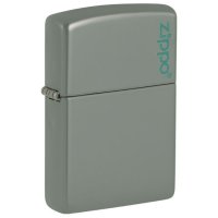 ZIPPO 라이터 Classic Sage Zippo Logo 49843ZL