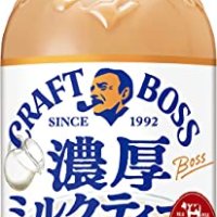 산토리 크래프트 보스 밀크 티 핫 홍차 450ml×24개