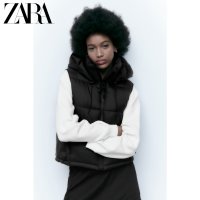 ZARA 자라 경량패딩 후드 조끼 L KR 77